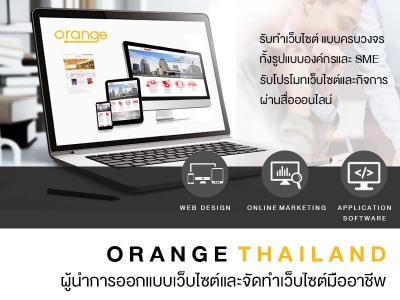 เว็บดีไซน์ Orange Thailand